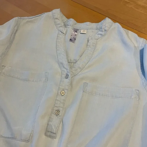 Alya Light blue Midi Dress Size Medium - Picture 5 of 12